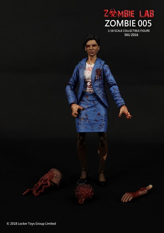 Zombie Lab Zombie 007 1/18 Scale Figure