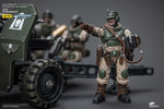 Warhammer 40K Astra Militarum Ordnance Brigade Team with Bombast Field Gun Artillery 1/18 Scale Set