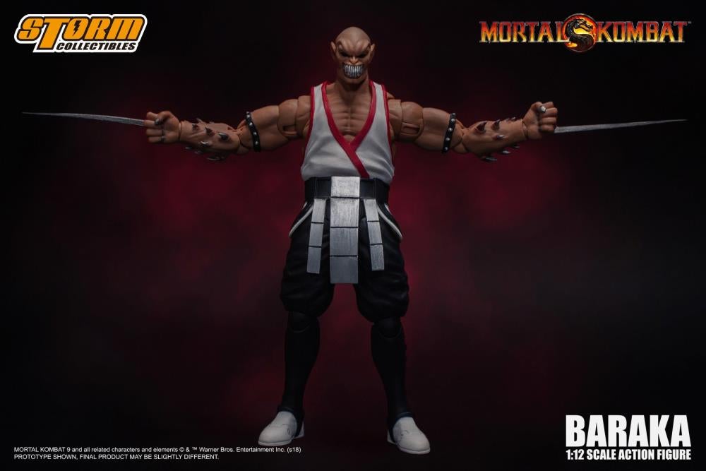 Mortal Kombat Storm Collectibles Baraka 1/12 Scale Action Figure