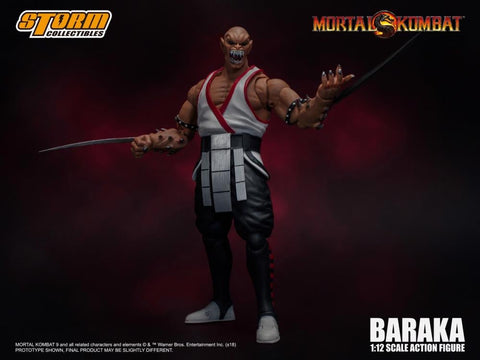 Mortal Kombat VS Series Baraka 1/12 Scale Figure Video Review And