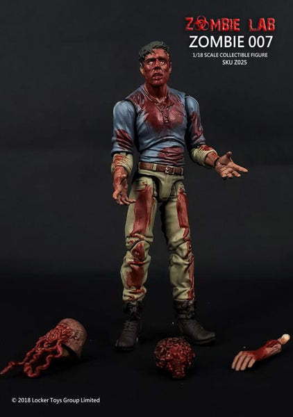 Zombie lab hotsell action figures