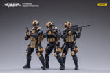 People's Armed Police (PAP) Team 1/18 Scale Set of 3 Figures